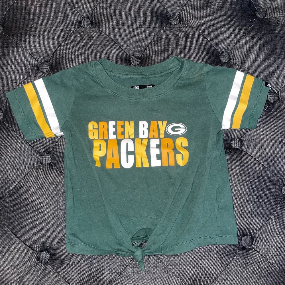 Packers front tie T-Shirt